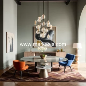 Artistic representation for Xiaohongshu & vogue: revolutionizing home design at milan fashion week