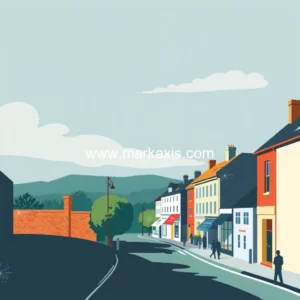 Artistic representation for Revitalizing south staffordshire: a boost for retailers and small businesses