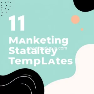 Artistic representation for 11 Marketing Strategy Templates You Can Download for Free
