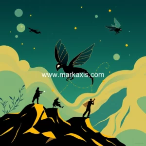 Artistic representation for Swarm digital marketing: top agencies revolutionizing india's online presence