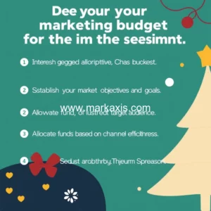 Read more about the article Develop your marketing budget for the season using these five steps: 1. establish your marketing objectives and goals. 2. understand your target audience. 3. allocate funds based on channel effectiveness. 4. monitor and adjust spending throughout the season.