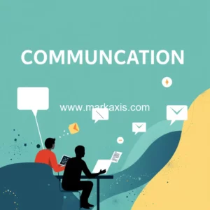 Artistic representation for Communications specialist: crafting the perfect title for our upcoming article on the importance of effective communication in the workplace is crucial. we want to capture the essence of why mastering communication skills can lead to career advancement and better team dynamics.