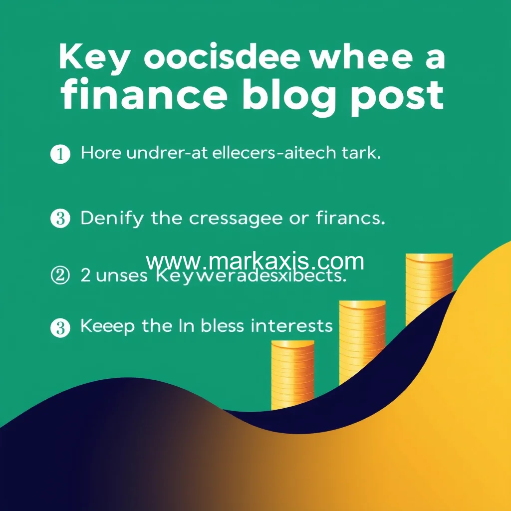 You are currently viewing Key considerations when creating a finance blog post:

1. identify the core message or theme of the blog post.
2. use keywords related to finance that potential readers might search for.
3. keep the title concise yet descriptive to pique interest.