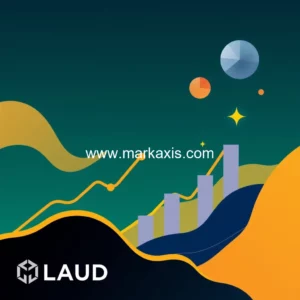 Artistic representation for Boosting ROI And Strengthening Market Position : How LAUD Empowers Fintech Companies With Data Driven Marketing Solutions