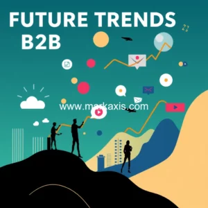 Artistic representation for Future Trends In B2B Influencer Marketing Across Industries