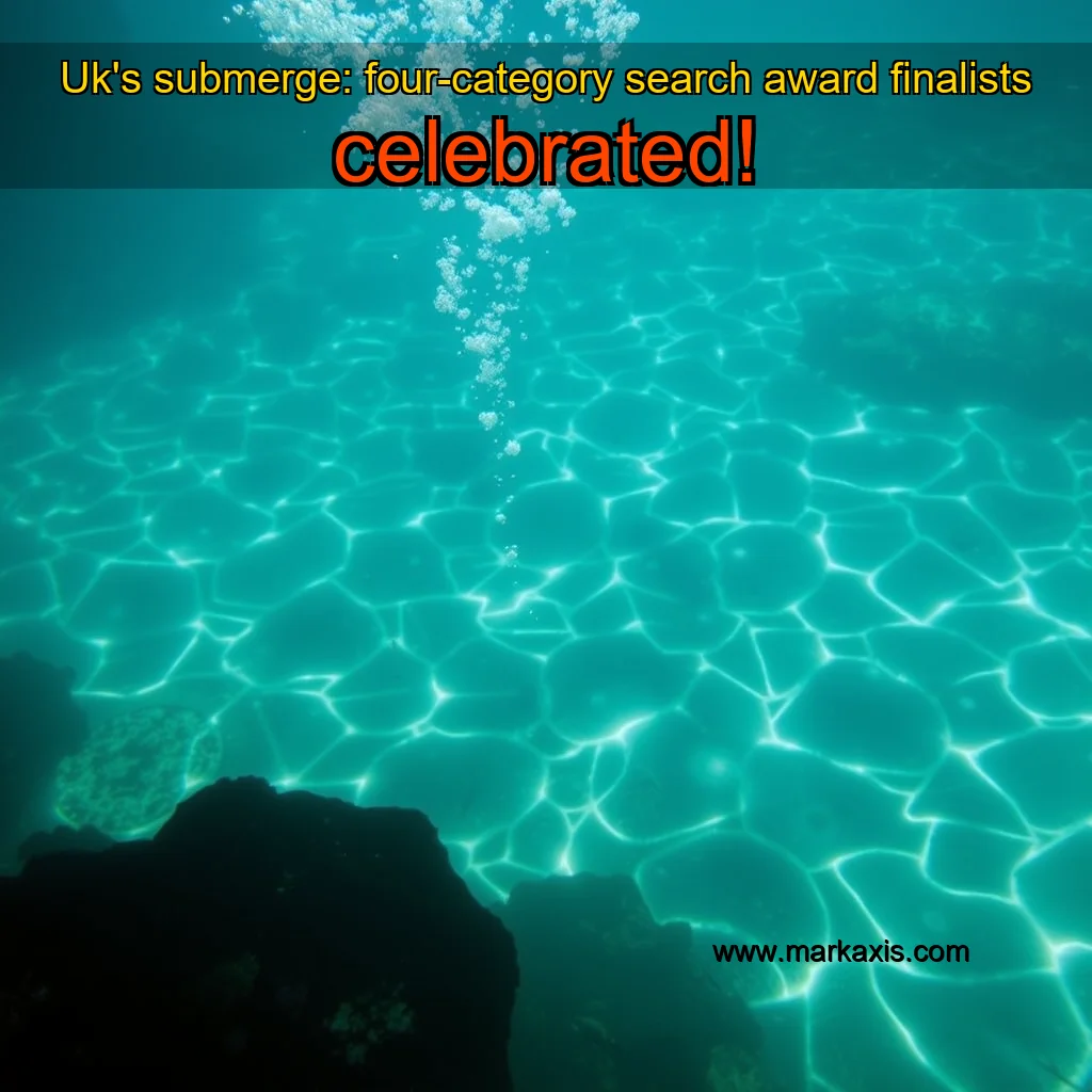You are currently viewing Uk’s submerge: four-category search award finalists celebrated!