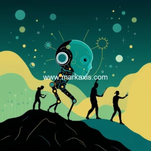 Artistic representation for Are you ready for ai-driven marketing evolution?