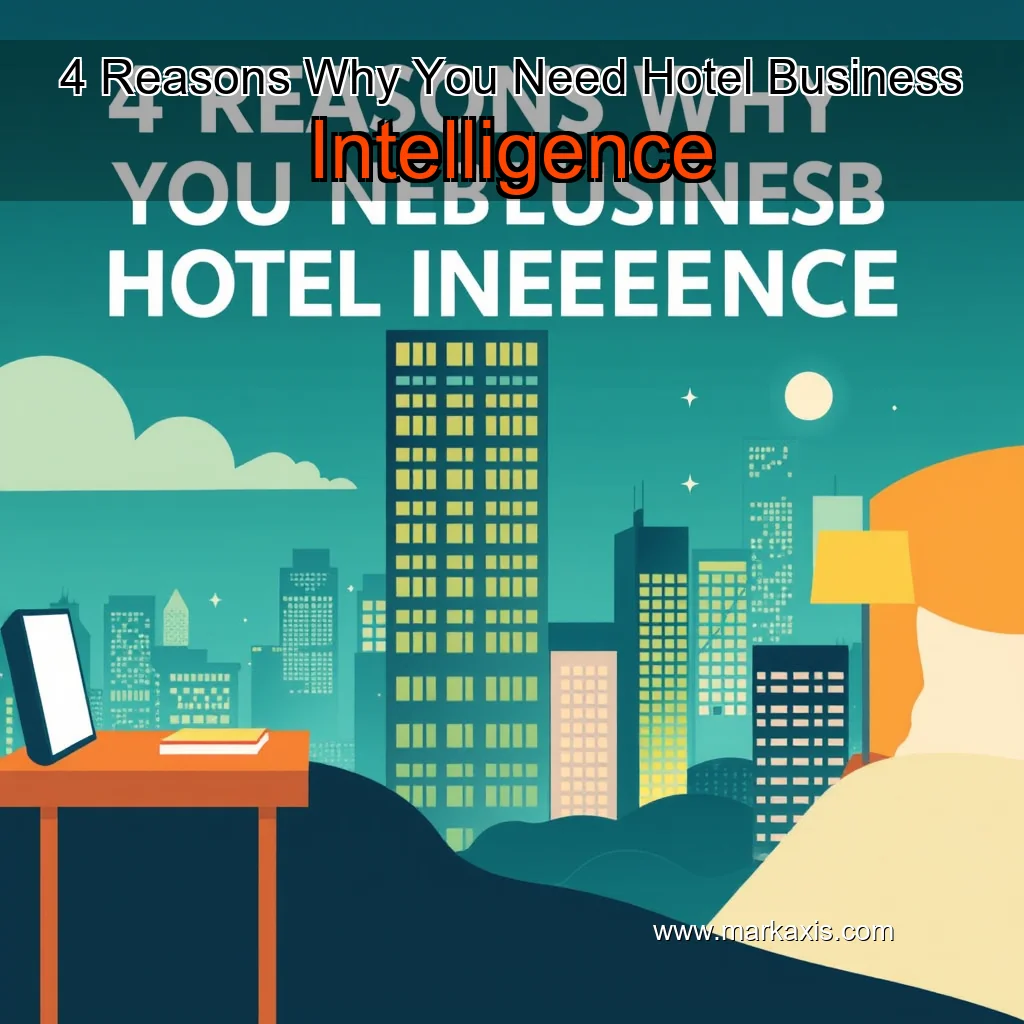 You are currently viewing 4 Reasons Why You Need Hotel Business Intelligence