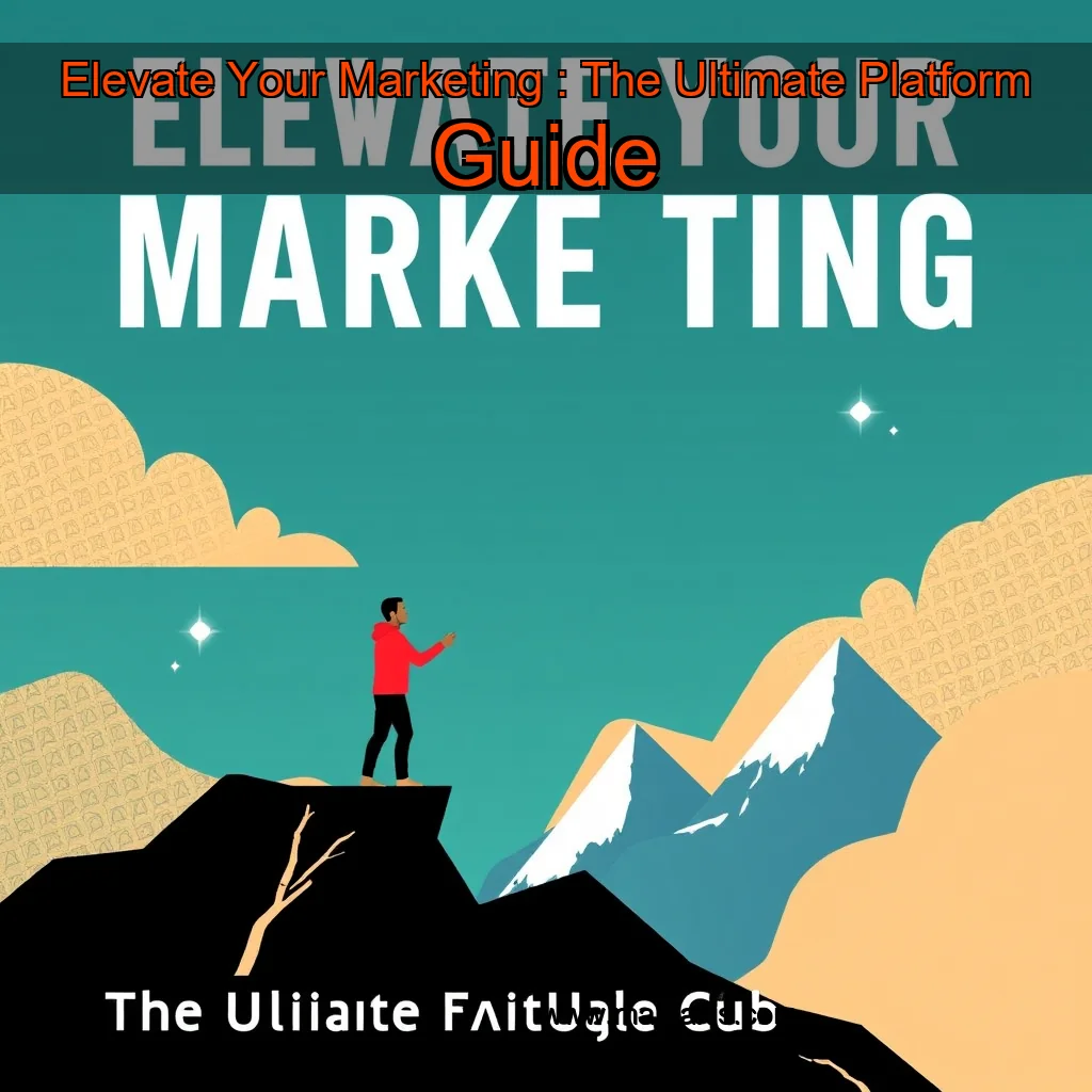 You are currently viewing Elevate Your Marketing : The Ultimate Platform Guide