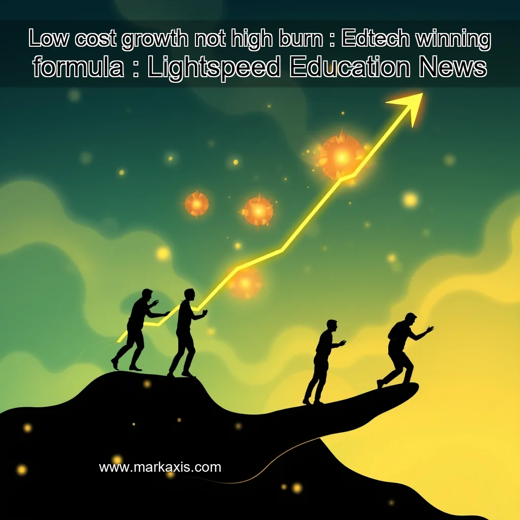 You are currently viewing Low  cost growth  not high burn : Edtech winning formula : Lightspeed  Education News