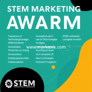 Artistic representation for Check out all the categories to enter at the stem marketing awards for 2025, including categories like 'innovative use of technology in stem education', 'sustainable practices in stem', 'stem entrepreneurship', and 'stem outreach programs'.