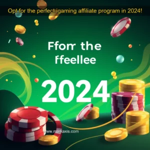 Artistic representation for Opt for the perfect igaming affiliate program in 2024!