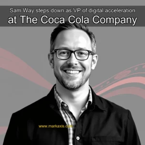 Artistic representation for Sam Way steps down as VP of digital acceleration at The Coca Cola Company