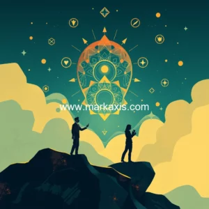 Artistic representation for Elevating brand engagement: holistic digital marketing mastermind strategy.