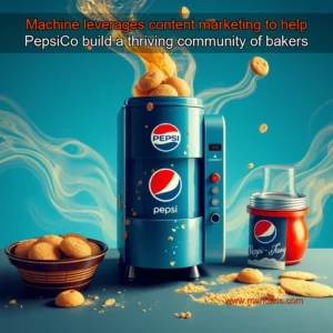 Artistic representation for Machine leverages content marketing to help PepsiCo build a thriving community of bakers