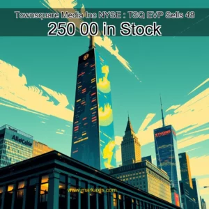 Read more about the article Townsquare Media  Inc   NYSE : TSQ  EVP Sells 48  250  00 in Stock