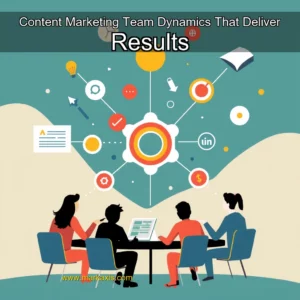 Artistic representation for Content Marketing Team Dynamics That Deliver Results