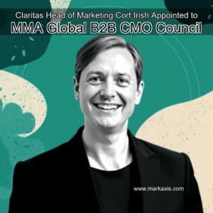 Artistic representation for Claritas Head of Marketing Cort Irish Appointed to MMA Global B2B CMO Council