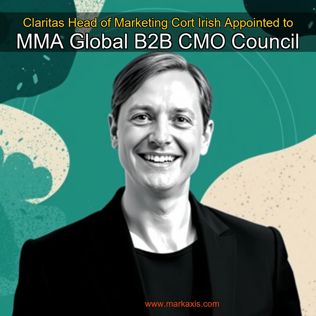 You are currently viewing Claritas Head of Marketing Cort Irish Appointed to MMA Global B2B CMO Council