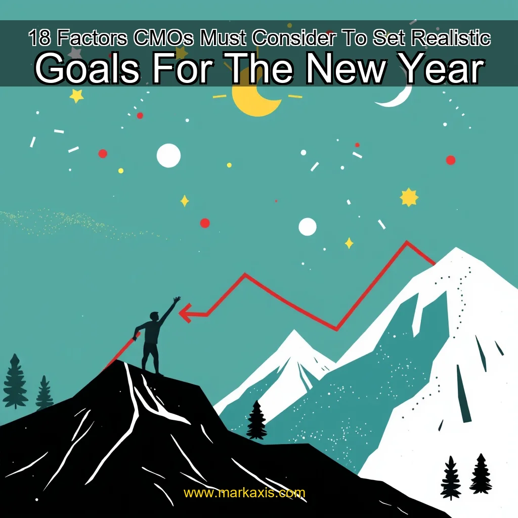 You are currently viewing 18 Factors CMOs Must Consider To Set Realistic Goals For The New Year