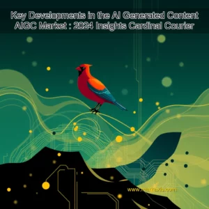 Artistic representation for Key Developments in the AI Generated Content AIGC Market : 2024 Insights Cardinal Courier