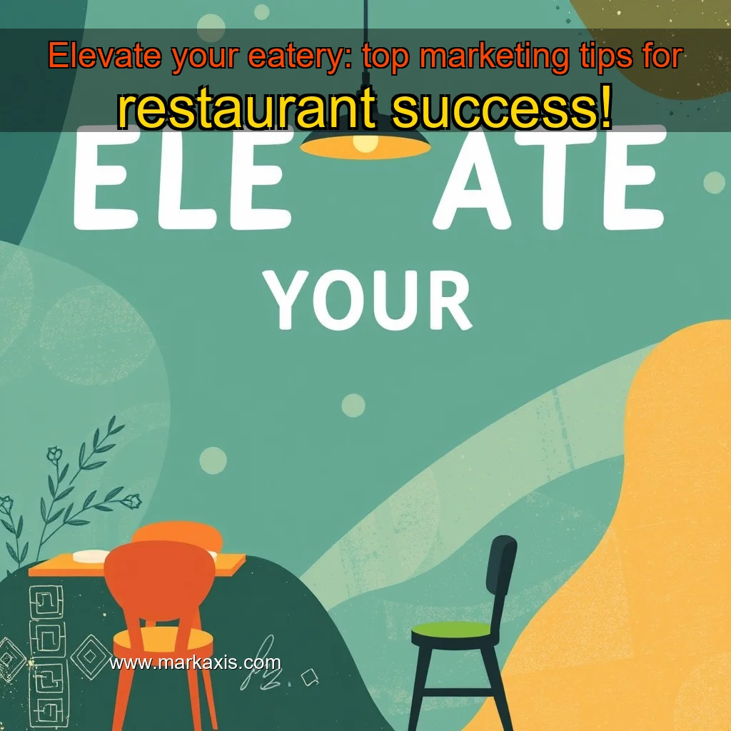 You are currently viewing Elevate your eatery: top marketing tips for restaurant success!