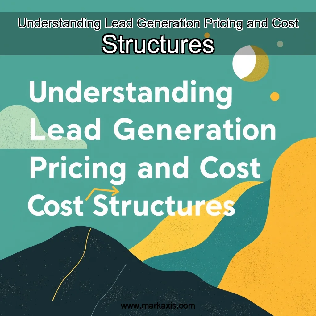 You are currently viewing Understanding Lead Generation Pricing and Cost Structures