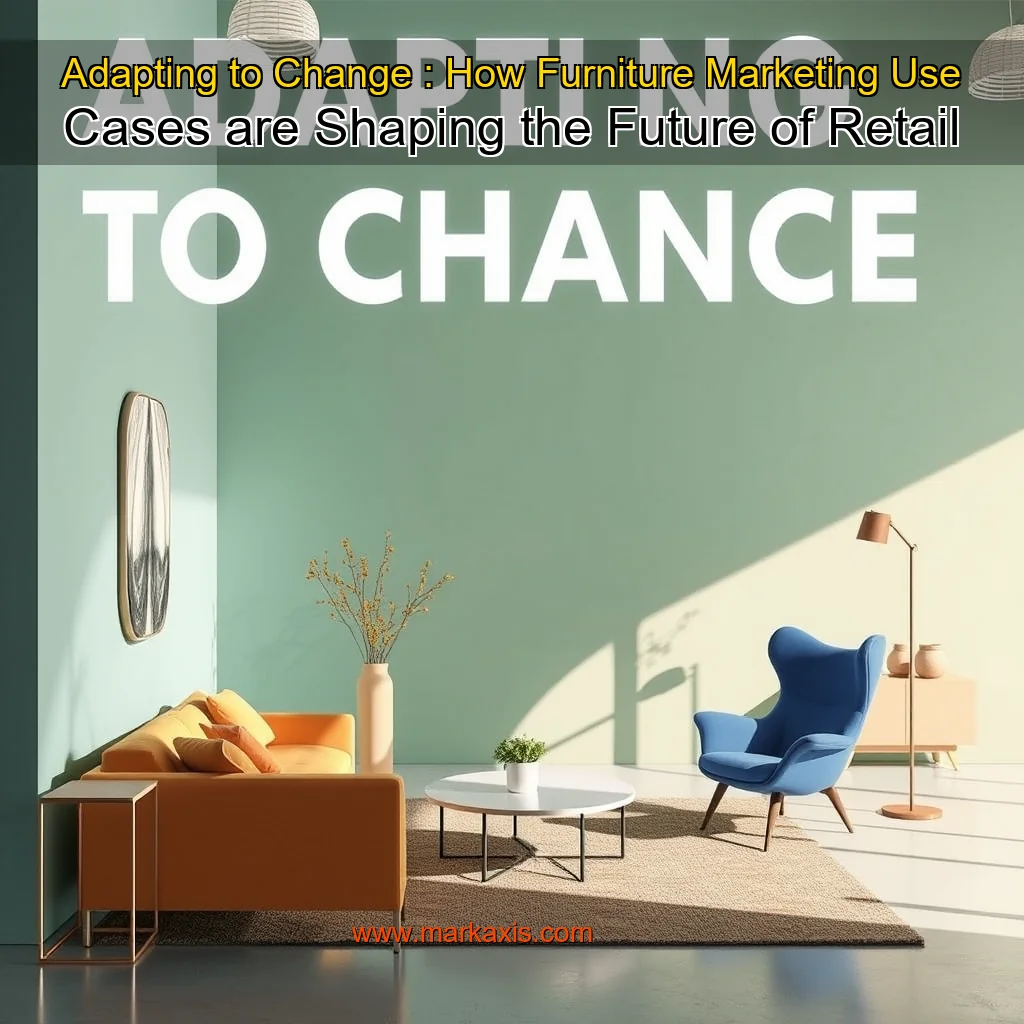 You are currently viewing Adapting to Change : How Furniture Marketing Use  Cases are Shaping the Future of Retail