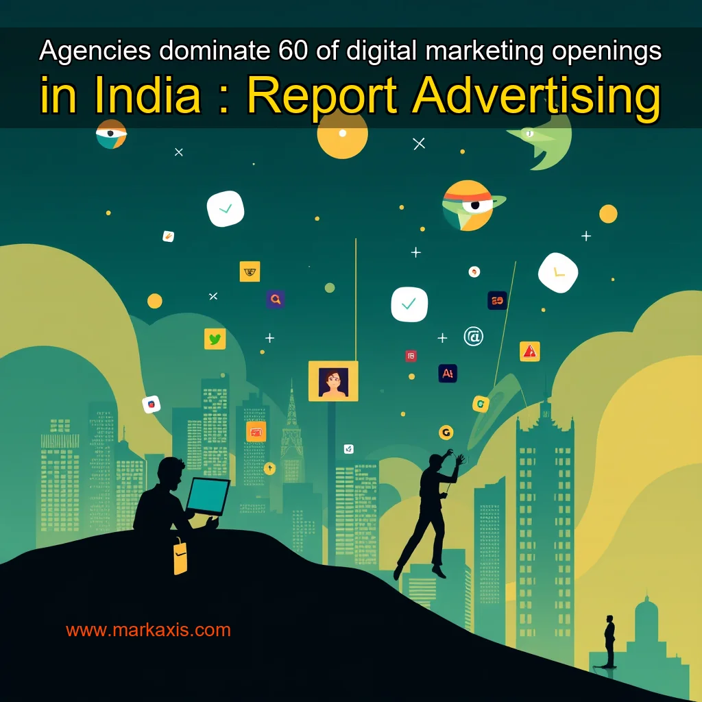 You are currently viewing Agencies dominate 60  of digital marketing openings in India : Report  Advertising