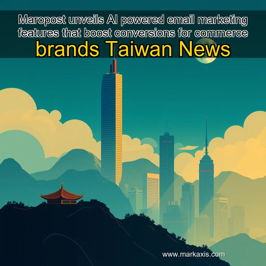 You are currently viewing Maropost unveils AI  powered email marketing features that boost conversions for commerce brands  Taiwan News