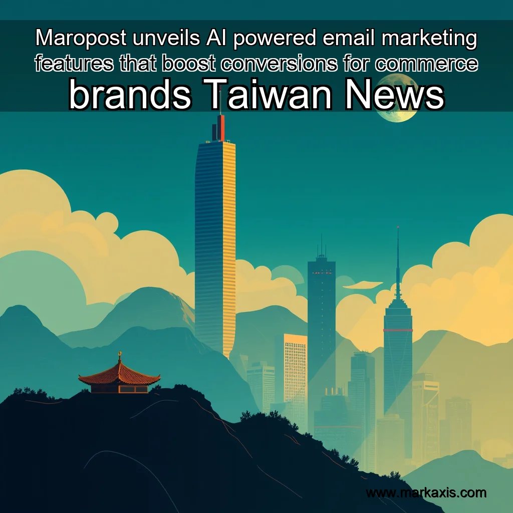 You are currently viewing Maropost unveils AI  powered email marketing features that boost conversions for commerce brands  Taiwan News
