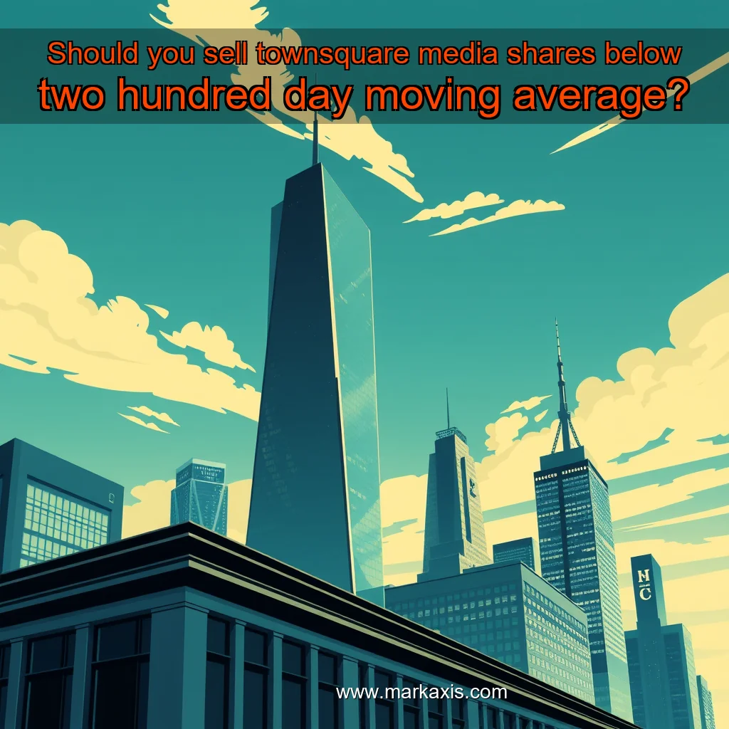 You are currently viewing Should you sell townsquare media shares below two hundred day moving average?