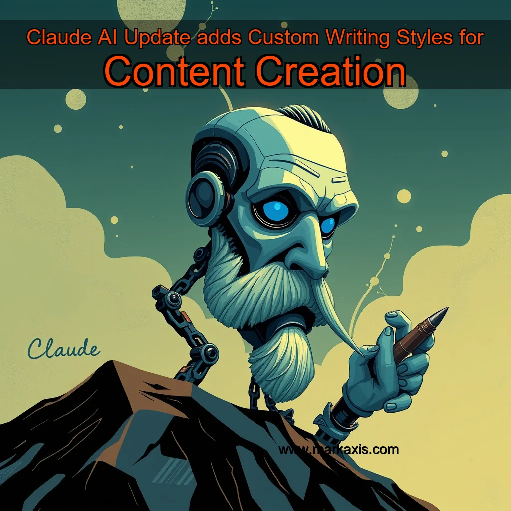You are currently viewing Claude AI Update adds Custom Writing Styles for Content Creation