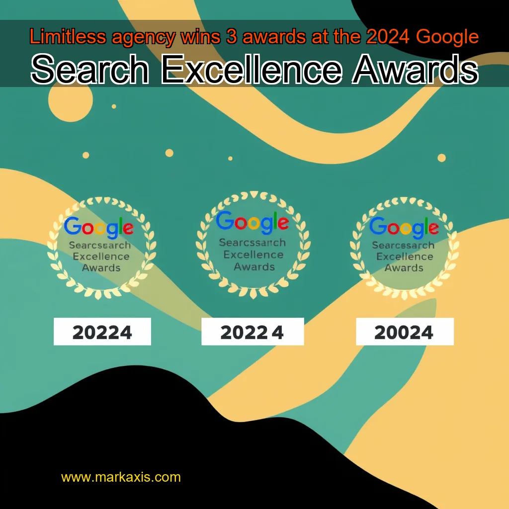 You are currently viewing Limitless agency wins 3 awards at the 2024 Google Search Excellence Awards