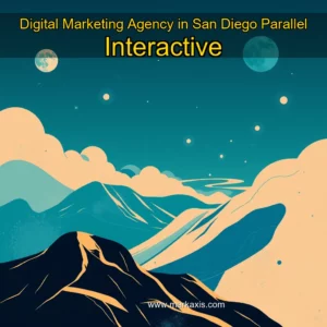 Artistic representation for Digital Marketing Agency in San Diego Parallel Interactive