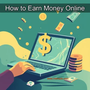 Artistic representation for How to Earn Money Online