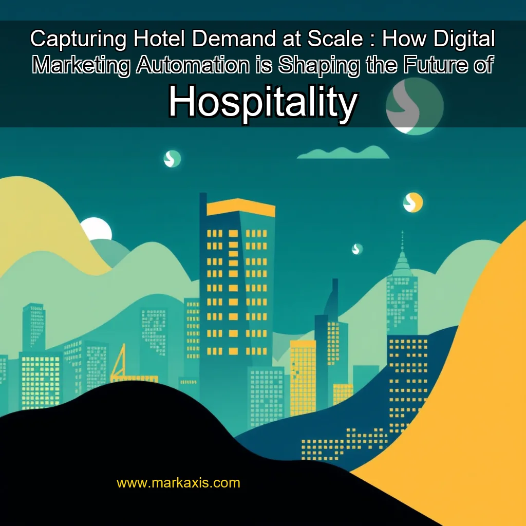 You are currently viewing Capturing Hotel Demand at Scale : How Digital Marketing Automation is Shaping the Future of Hospitality