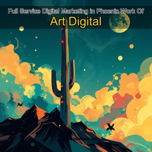 Artistic representation for Full Service Digital Marketing in Phoenix Work Of Art Digital