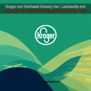 Artistic representation for Kroger and Northeast Grocery Inc : Leadership and Innovation in Retail International Supermarket News