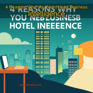 Artistic representation for 4 Reasons Why You Need Hotel Business Intelligence
