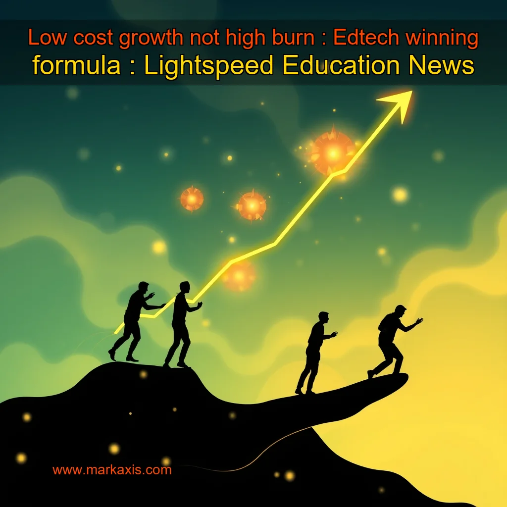 You are currently viewing Low  cost growth  not high burn : Edtech winning formula : Lightspeed  Education News
