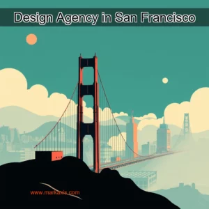 Artistic representation for Design Agency in San Francisco