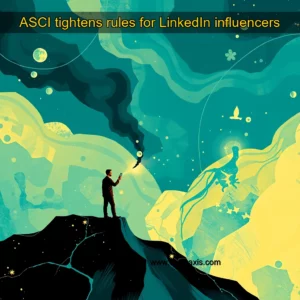 Artistic representation for ASCI tightens rules for LinkedIn influencers