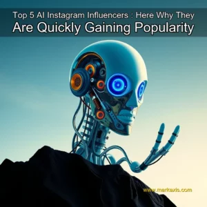 Artistic representation for Top 5 AI Instagram Influencers : Here Why They Are Quickly Gaining Popularity