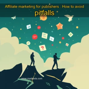 Artistic representation for Affiliate marketing for publishers : How to avoid pitfalls
