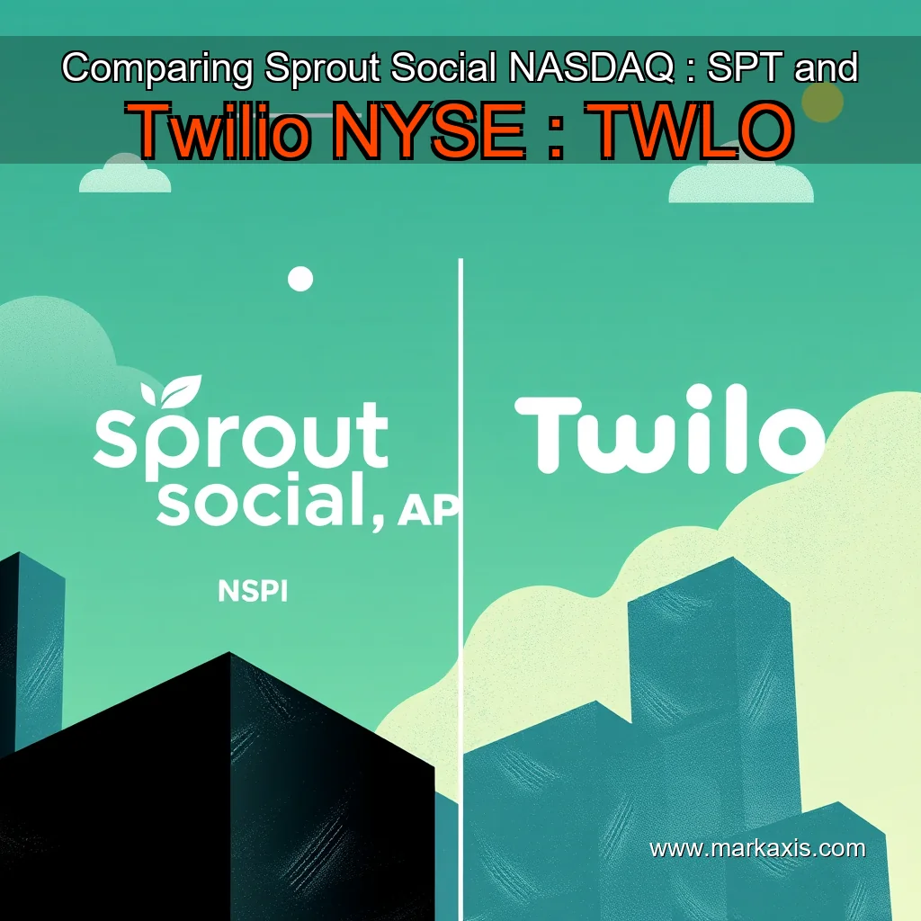 You are currently viewing Comparing Sprout Social  NASDAQ : SPT  and Twilio  NYSE : TWLO
