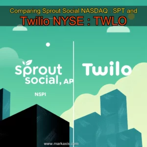 Artistic representation for Comparing Sprout Social NASDAQ : SPT and Twilio NYSE : TWLO