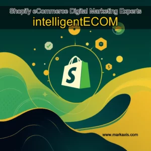 Artistic representation for Shopify eCommerce Digital Marketing Experts intelligentECOM