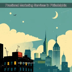 Artistic representation for Fractional Marketing Services in Philadelphia