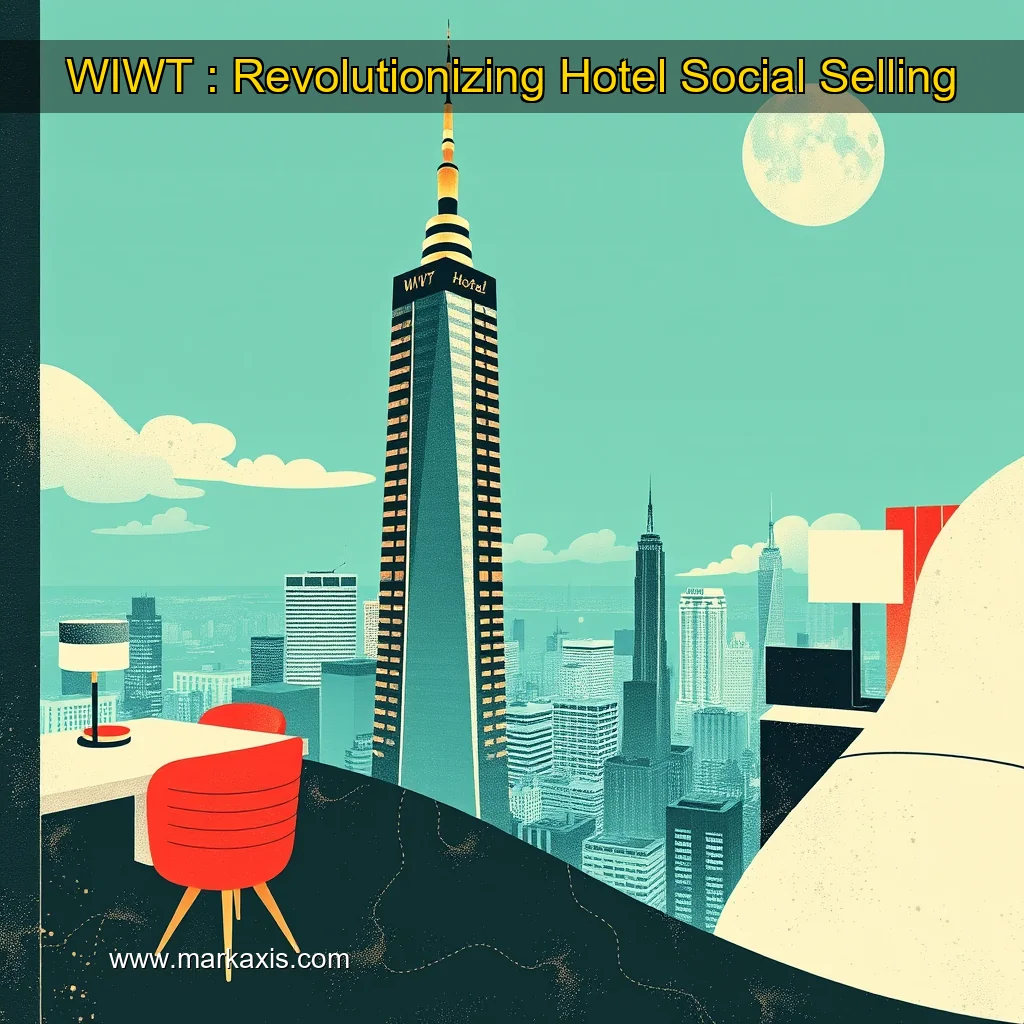 You are currently viewing WIWT : Revolutionizing Hotel Social Selling